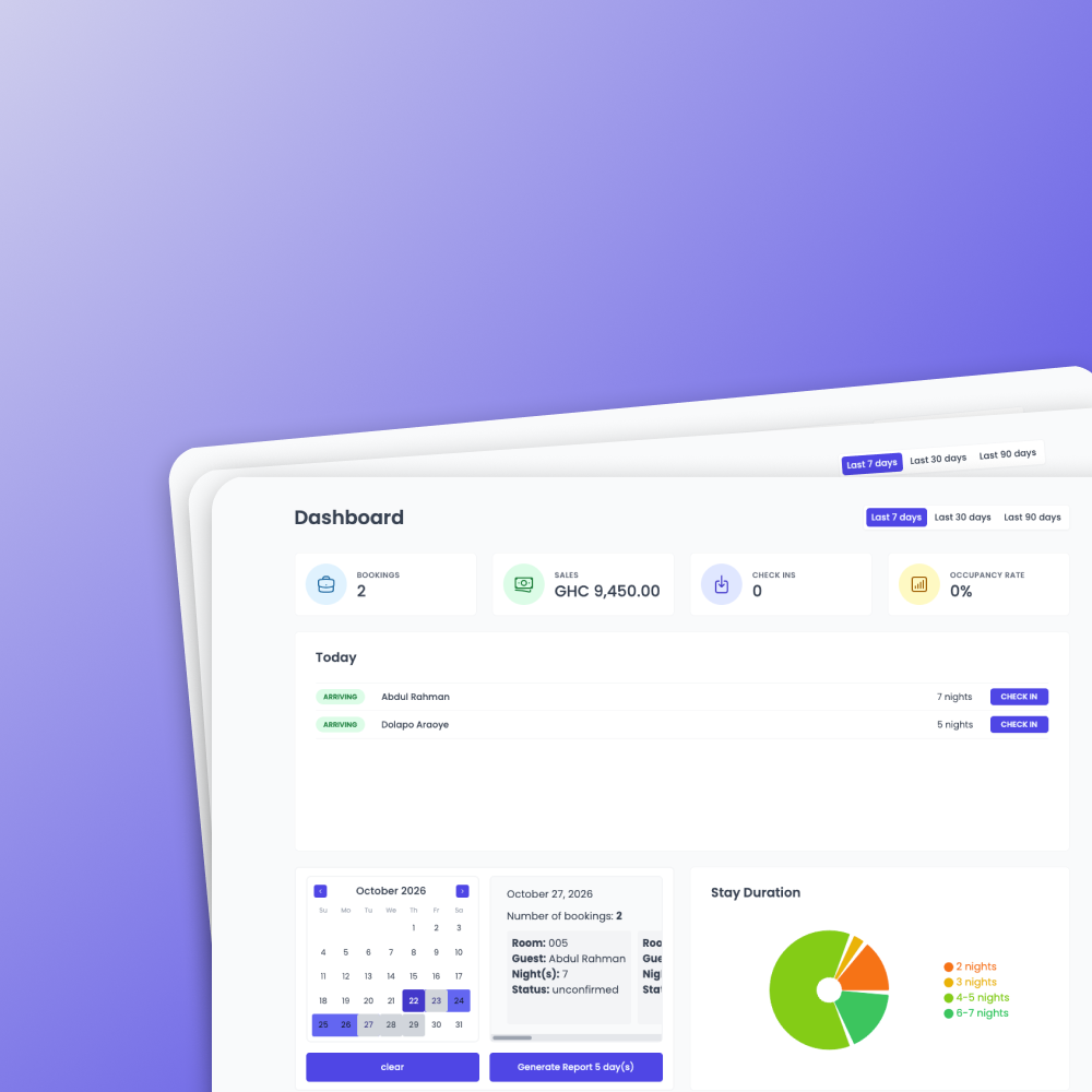 The Summer Lodge hotel reservation and booking platform